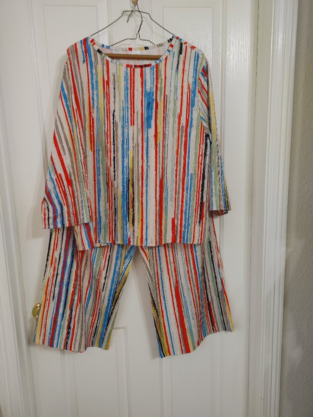Stripe 2 piece leisure set  XL
